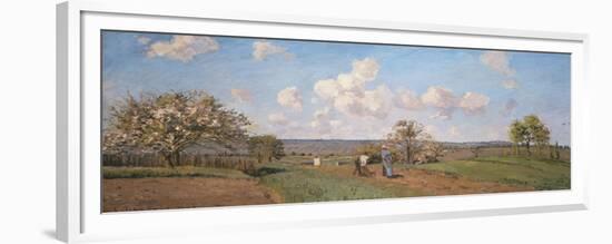 Spring, 1872-Camille Pissarro-Framed Premium Giclee Print