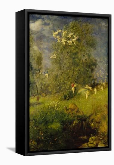 Spring, 1873-Hans Thoma-Framed Stretched Canvas
