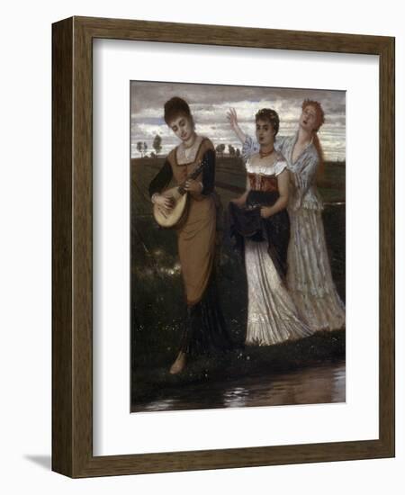 Spring, 1876-Arnold Böcklin-Framed Giclee Print