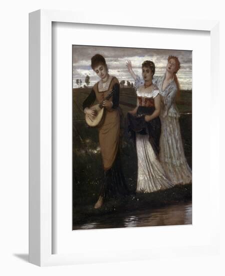 Spring, 1876-Arnold Böcklin-Framed Giclee Print