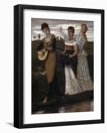 Spring, 1876-Arnold Böcklin-Framed Giclee Print