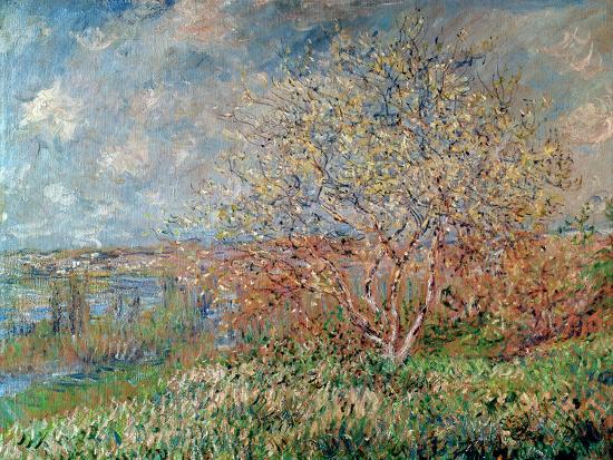 Spring, 1880-82-Claude Monet-Framed Art Print