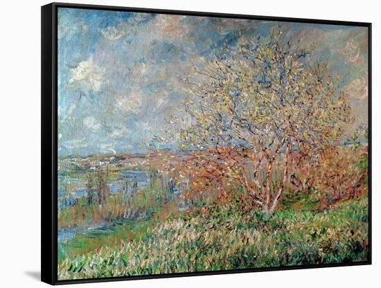 Spring, 1880-82-Claude Monet-Framed Stretched Canvas