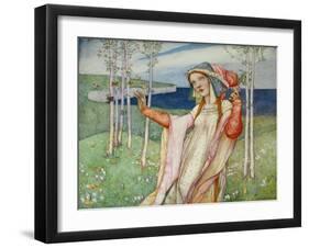 Spring. 1911-Edward Reginald Frampton-Framed Giclee Print