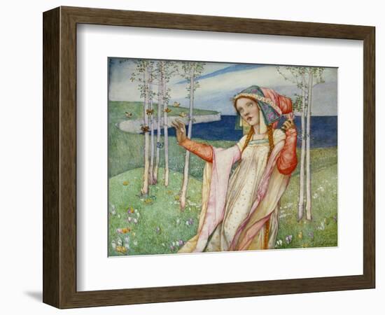 Spring, 1911-Edward Reginald Frampton-Framed Giclee Print