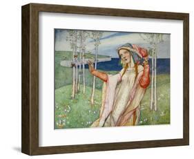 Spring, 1911-Edward Reginald Frampton-Framed Giclee Print