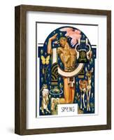 "Spring 1929,"March 30, 1929-Joseph Christian Leyendecker-Framed Giclee Print