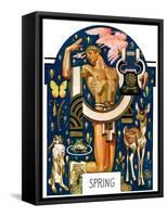 "Spring 1929,"March 30, 1929-Joseph Christian Leyendecker-Framed Stretched Canvas