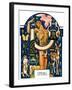 "Spring 1929,"March 30, 1929-Joseph Christian Leyendecker-Framed Giclee Print