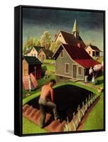 "Spring 1942," April 18, 1942-Grant Wood-Framed Stretched Canvas