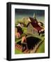 "Spring 1942," April 18, 1942-Grant Wood-Framed Premium Giclee Print