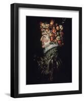 Spring 2-Giuseppe Arcimboldo-Framed Art Print