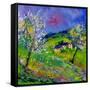 Spring 774140-Pol Ledent-Framed Stretched Canvas