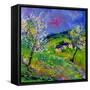 Spring 774140-Pol Ledent-Framed Stretched Canvas