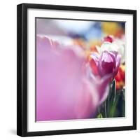 Spring Abstract V-Incredi-Framed Giclee Print