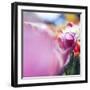 Spring Abstract V-Incredi-Framed Giclee Print