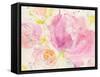 Spring Abstracts Florals II Crop-Albena Hristova-Framed Stretched Canvas