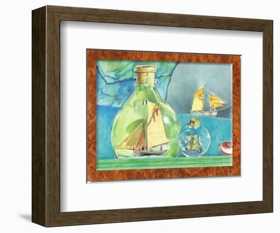 Spring and Summer I-G^ Ventura-Framed Art Print