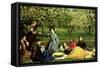 Spring (Apple Blossoms) 1859-John Everett Millais-Framed Stretched Canvas