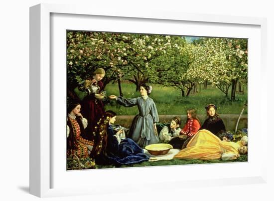 Spring (Apple Blossoms) 1859-John Everett Millais-Framed Giclee Print