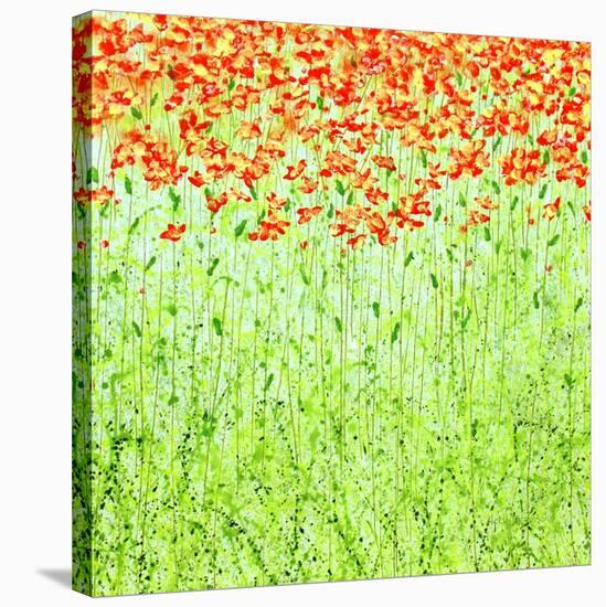 Spring Arabesque-Herb Dickinson-Stretched Canvas