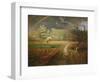 Spring at Barbizon, 1868-73-Jean-Fran?ois Millet-Framed Giclee Print