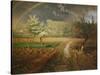 Spring at Barbizon, 1868-73-Jean-Fran?ois Millet-Stretched Canvas