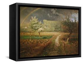 Spring at Barbizon, 1868-73-Jean-Fran?ois Millet-Framed Stretched Canvas