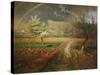 Spring at Barbizon, 1868-73-Jean-Fran?ois Millet-Stretched Canvas