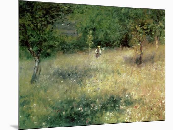 Spring at Chatou, circa 1872-5-Pierre-Auguste Renoir-Mounted Giclee Print
