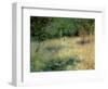 Spring at Chatou, circa 1872-5-Pierre-Auguste Renoir-Framed Giclee Print