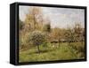 Spring at Eragny; Printemps a Eragny, 1900-Camille Pissarro-Framed Stretched Canvas