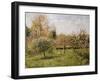 Spring at Eragny; Printemps a Eragny, 1900-Camille Pissarro-Framed Giclee Print