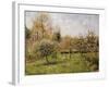 Spring at Eragny; Printemps a Eragny, 1900-Camille Pissarro-Framed Giclee Print