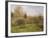 Spring at Eragny; Printemps a Eragny, 1900-Camille Pissarro-Framed Giclee Print