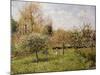 Spring at Eragny; Printemps a Eragny, 1900-Camille Pissarro-Mounted Giclee Print