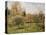 Spring at Eragny-Camille Pissarro-Stretched Canvas