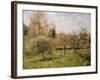 Spring at Eragny-Camille Pissarro-Framed Giclee Print