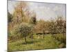 Spring at Eragny-Camille Pissarro-Mounted Giclee Print