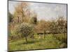Spring at Eragny-Camille Pissarro-Mounted Giclee Print