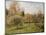 Spring at Eragny-Camille Pissarro-Mounted Giclee Print