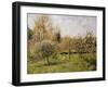 Spring at Eragny-Camille Pissarro-Framed Giclee Print