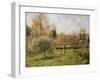 Spring at Eragny-Camille Pissarro-Framed Giclee Print