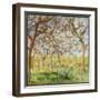 Spring at Giverny-Claude Monet-Framed Giclee Print