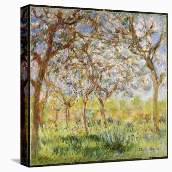 Spring at Giverny-Claude Monet-Stretched Canvas