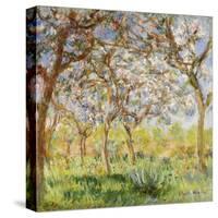 Spring at Giverny-Claude Monet-Stretched Canvas