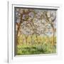 Spring at Giverny-Claude Monet-Framed Giclee Print