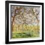 Spring at Giverny-Claude Monet-Framed Giclee Print