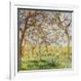 Spring at Giverny-Claude Monet-Framed Giclee Print