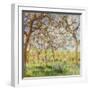 Spring at Giverny-Claude Monet-Framed Giclee Print